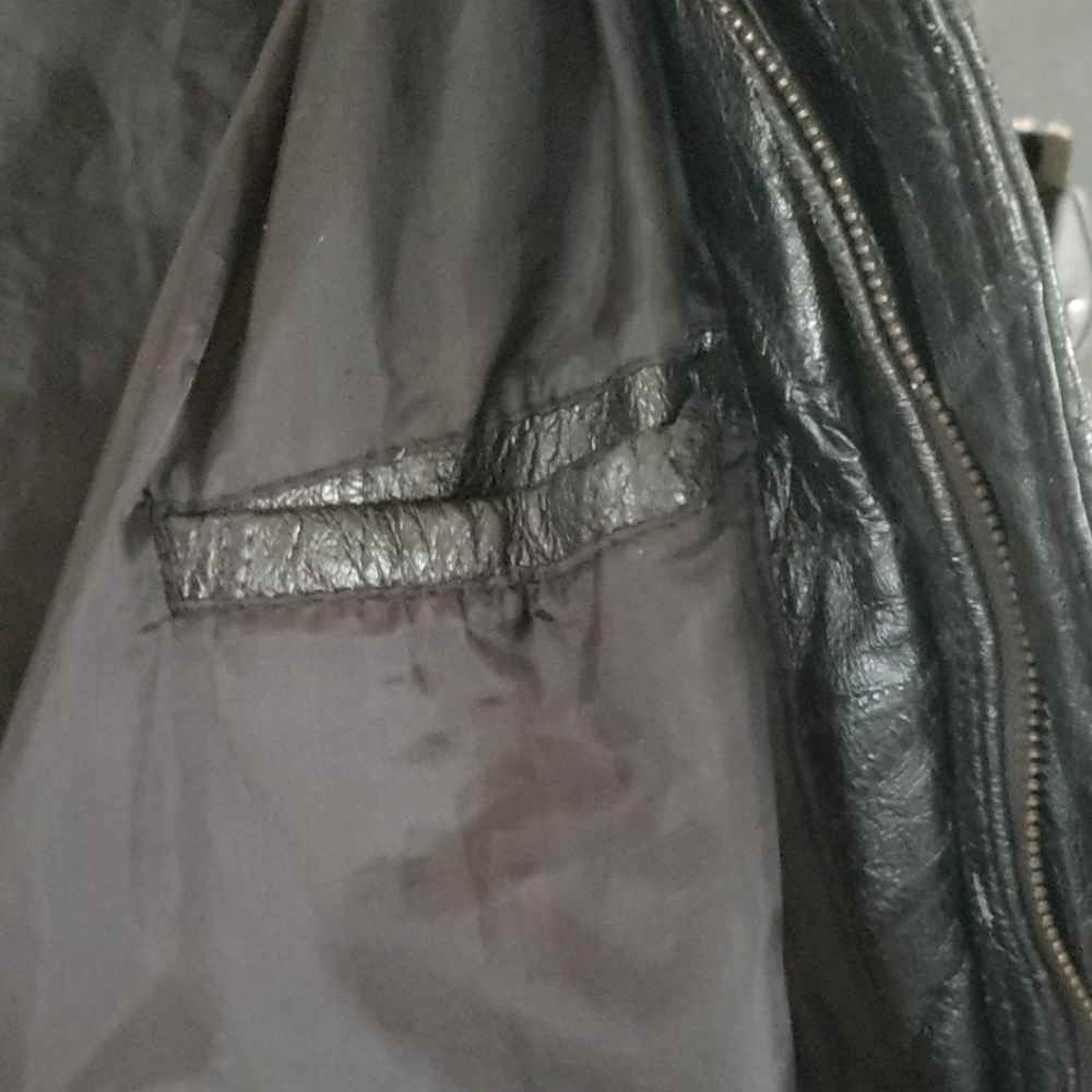 Leather Bomber - image 5